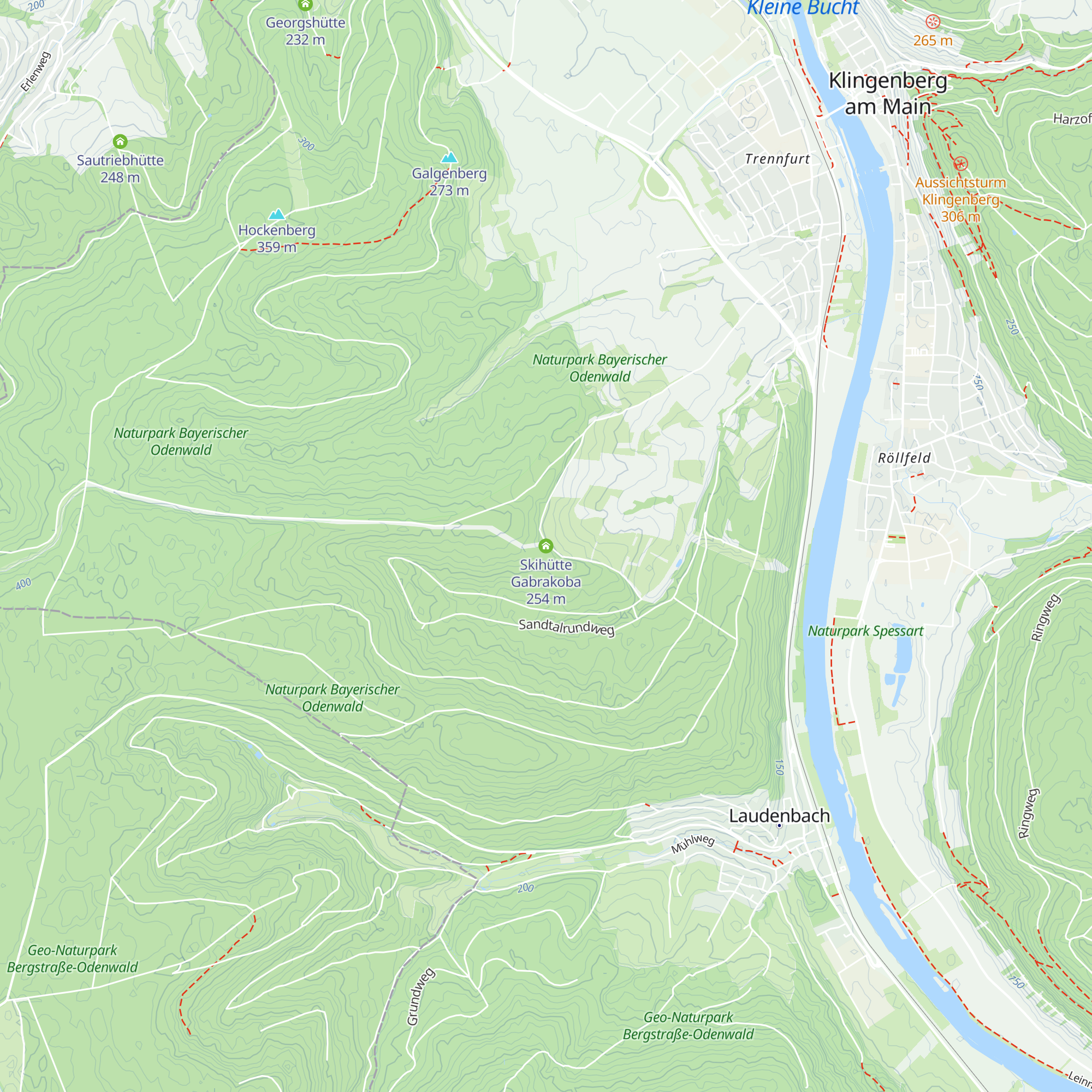 Skihütte Gabrakoba map