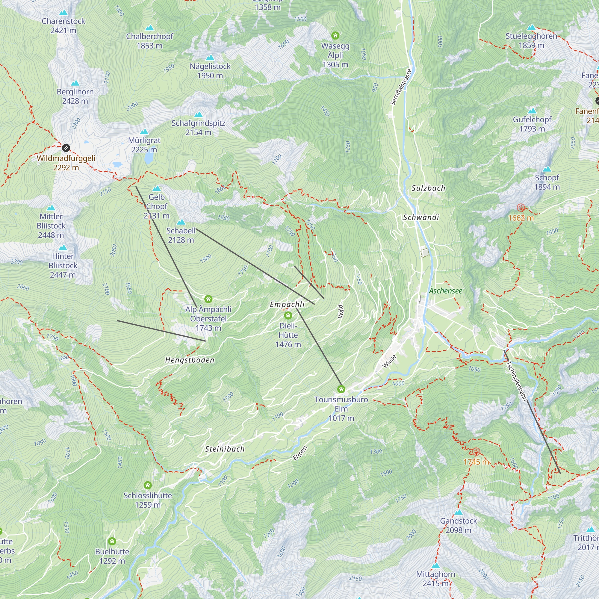 Bergrestaurant Ämpächli map