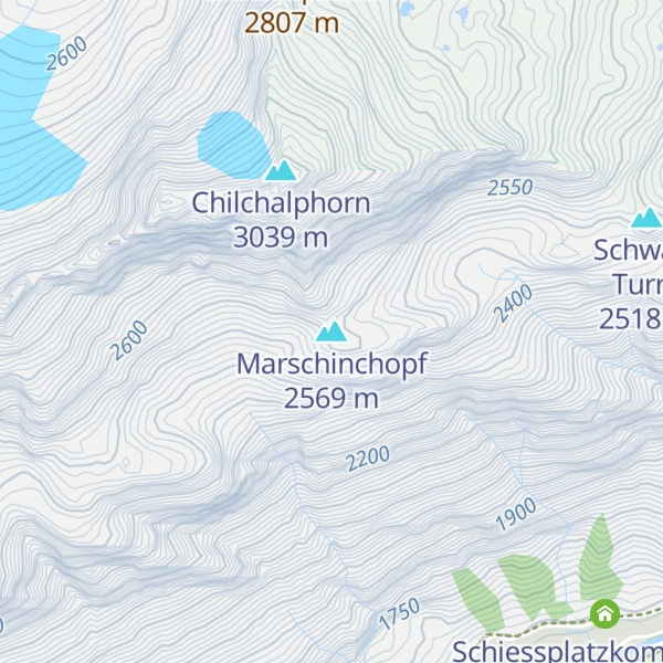 Map of Marschinchopf