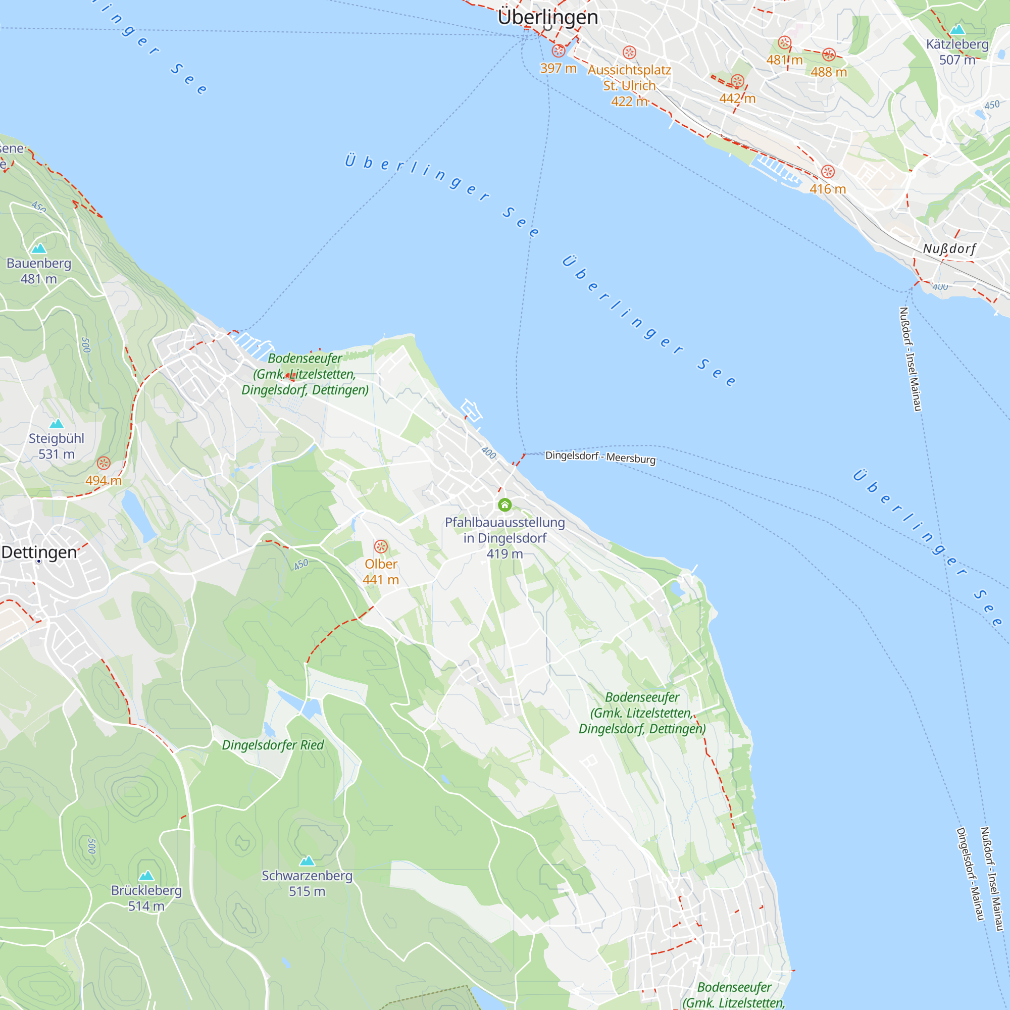 Pfahlbauausstellung in Dingelsdorf map