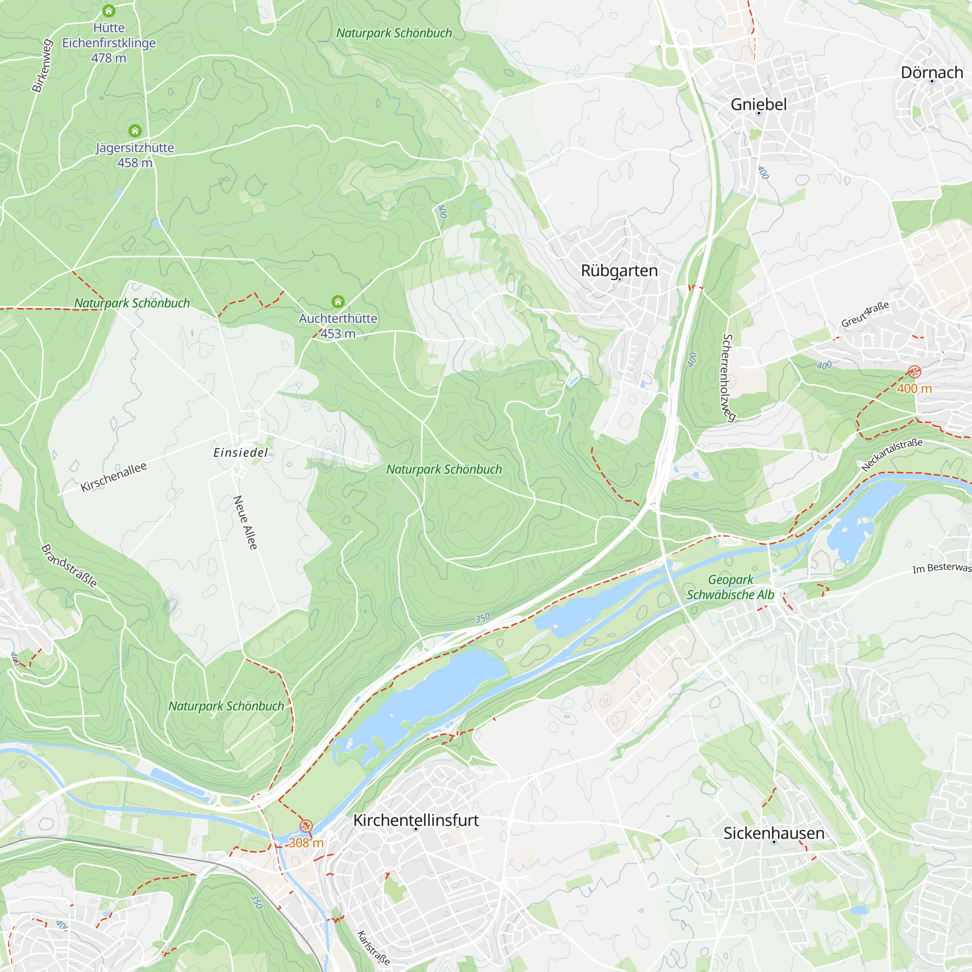 Grenzwaldhütte map