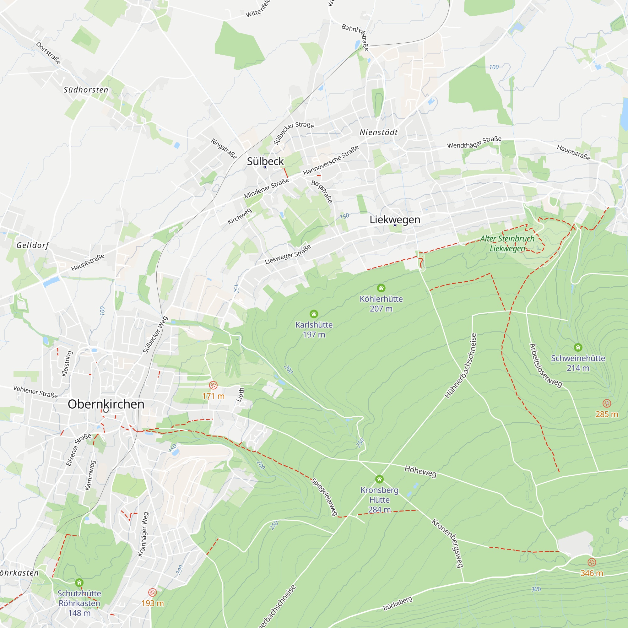 Karlshütte map