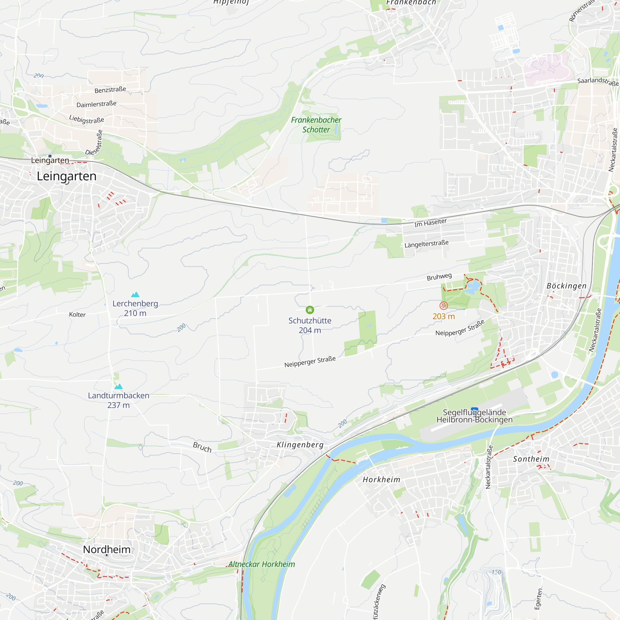 Schutzhütte map