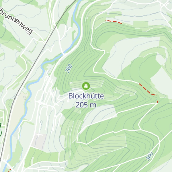 Map of Blockhütte