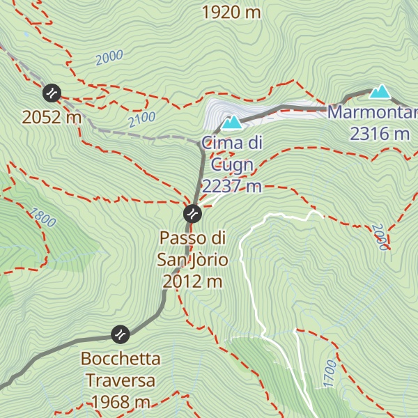 Map of Rifugio San Jorio