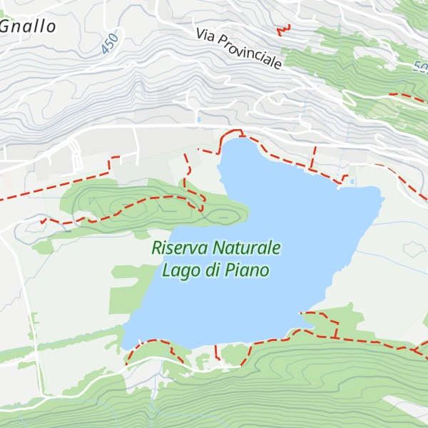 Map of Brione