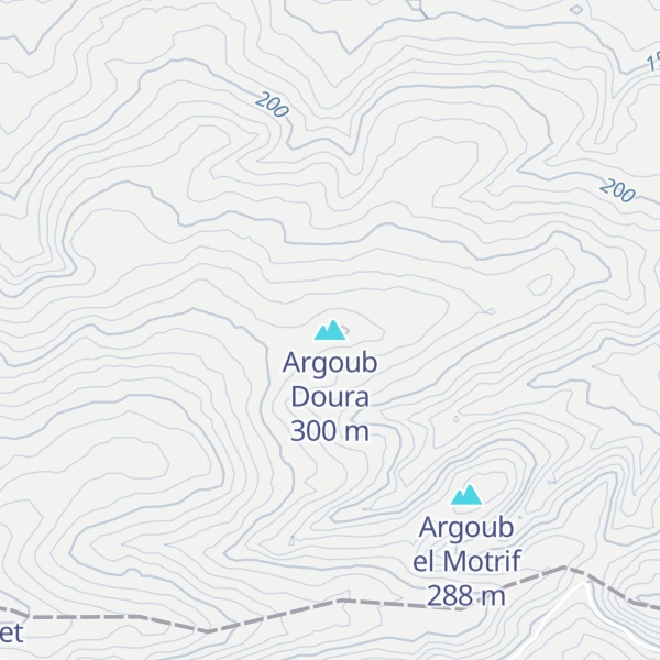 Map of Argoub Doura