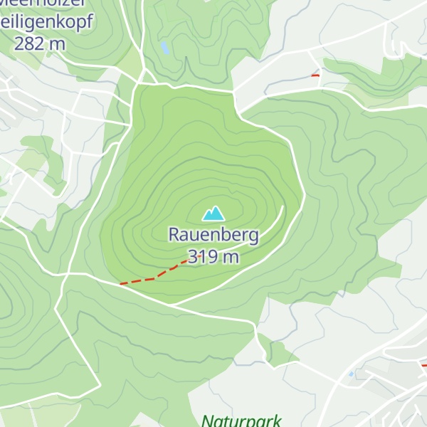 Map of Rauenberg