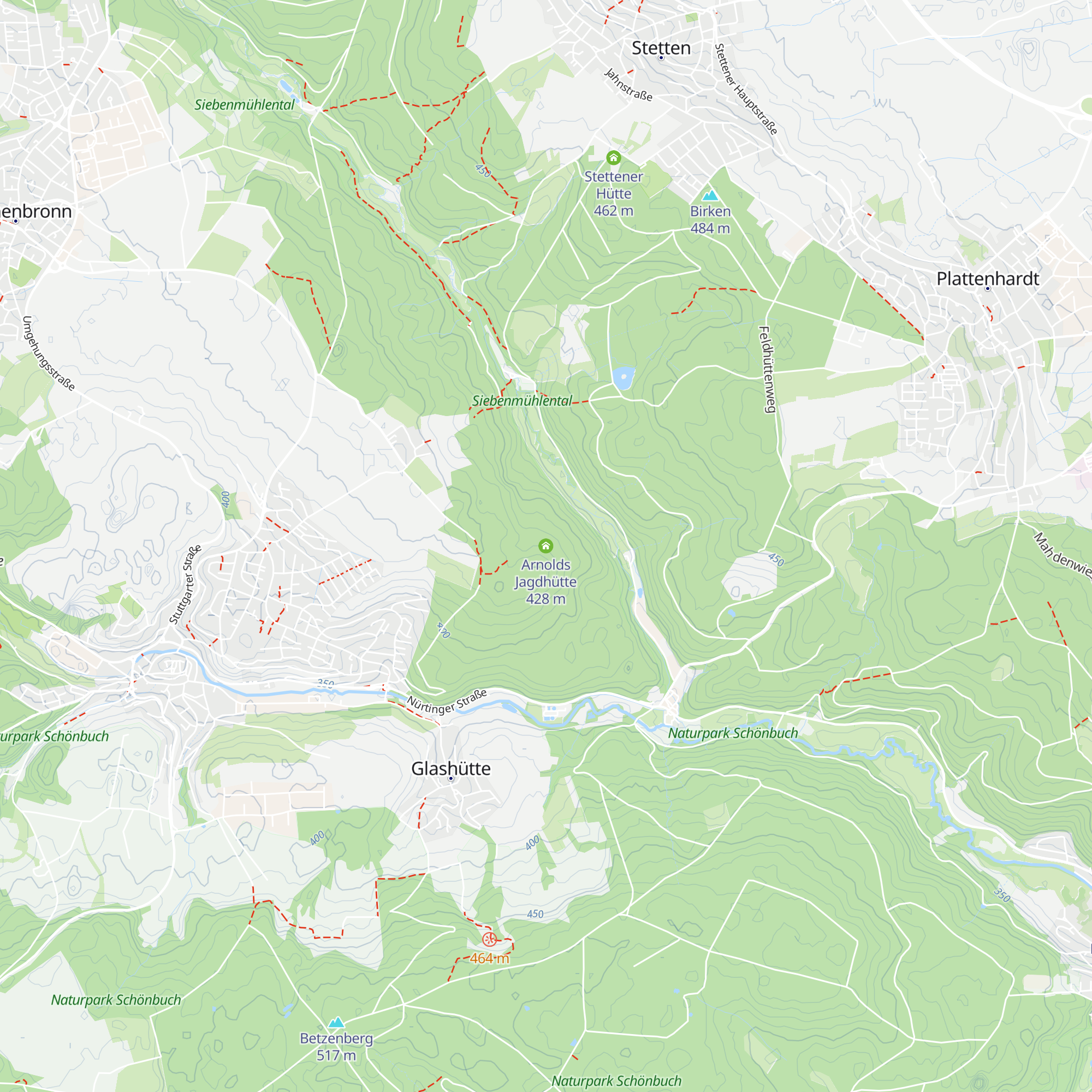 Arnolds Jagdhütte map