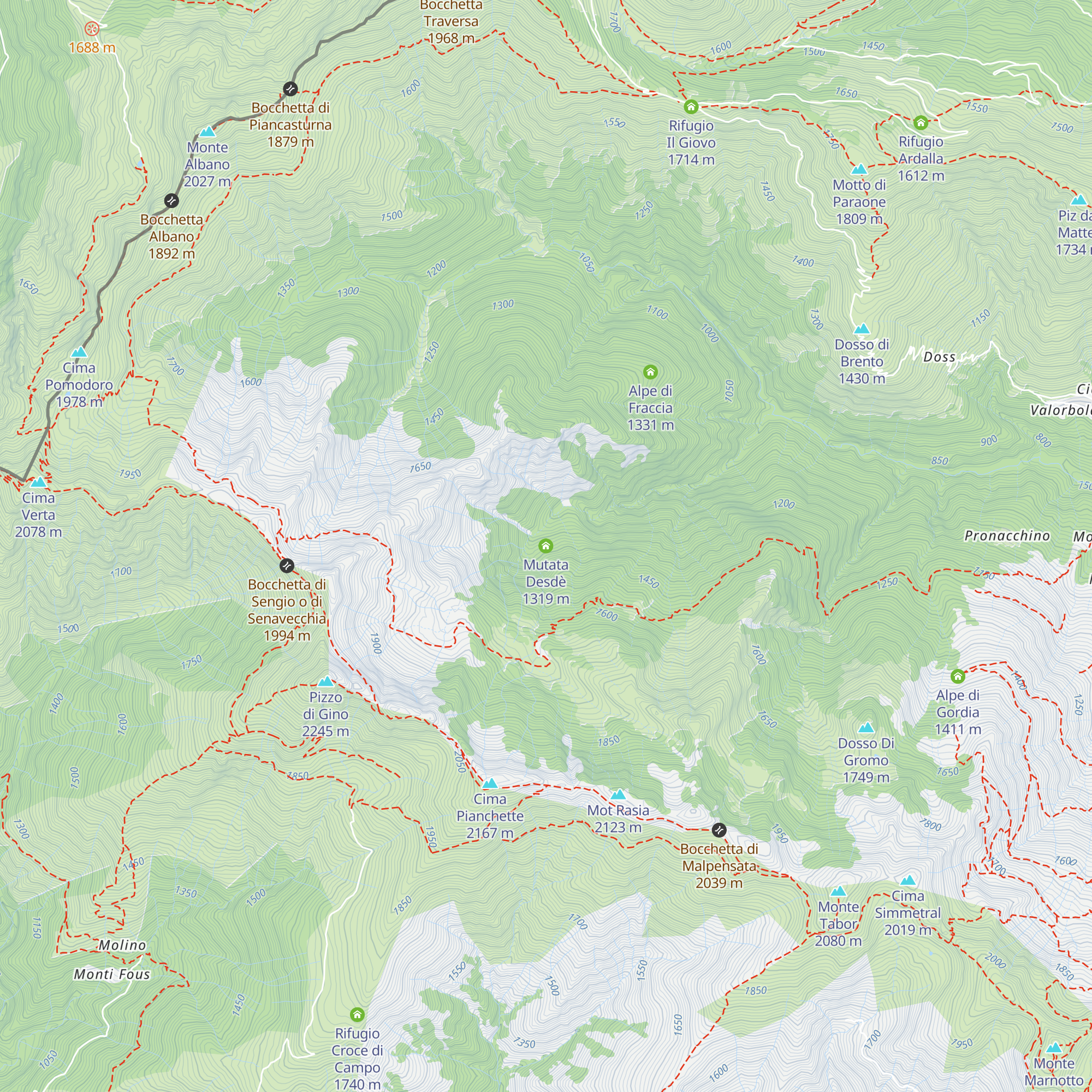 Mutata Desdè map