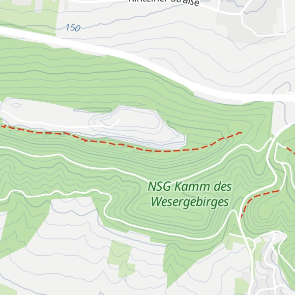 Map of Westendorfer Egge