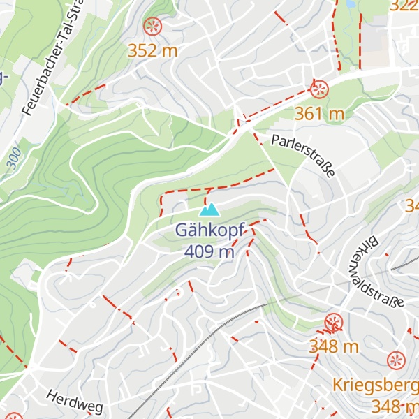 Map of Gähkopf