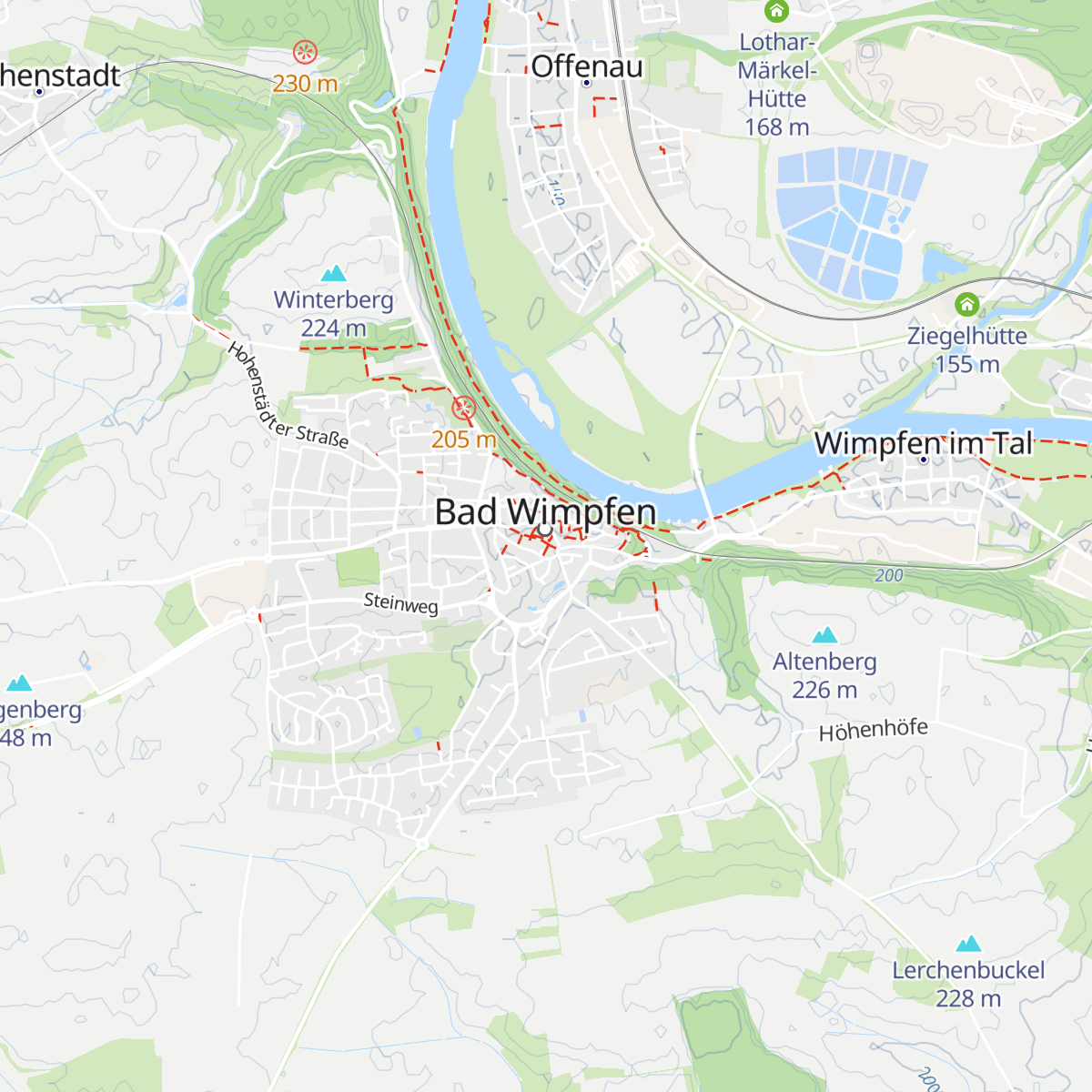 Tourist Information map