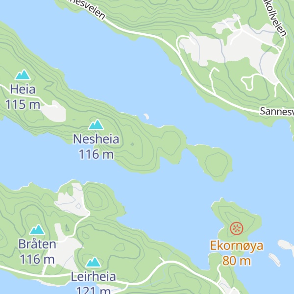 Map of Båtfjellet