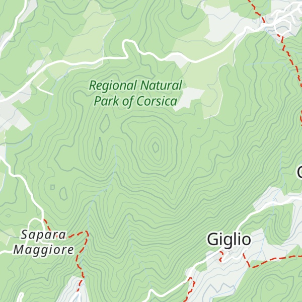 Map of Pointe d'Evini