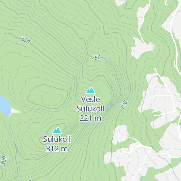 Map of Vesle Sulukoll