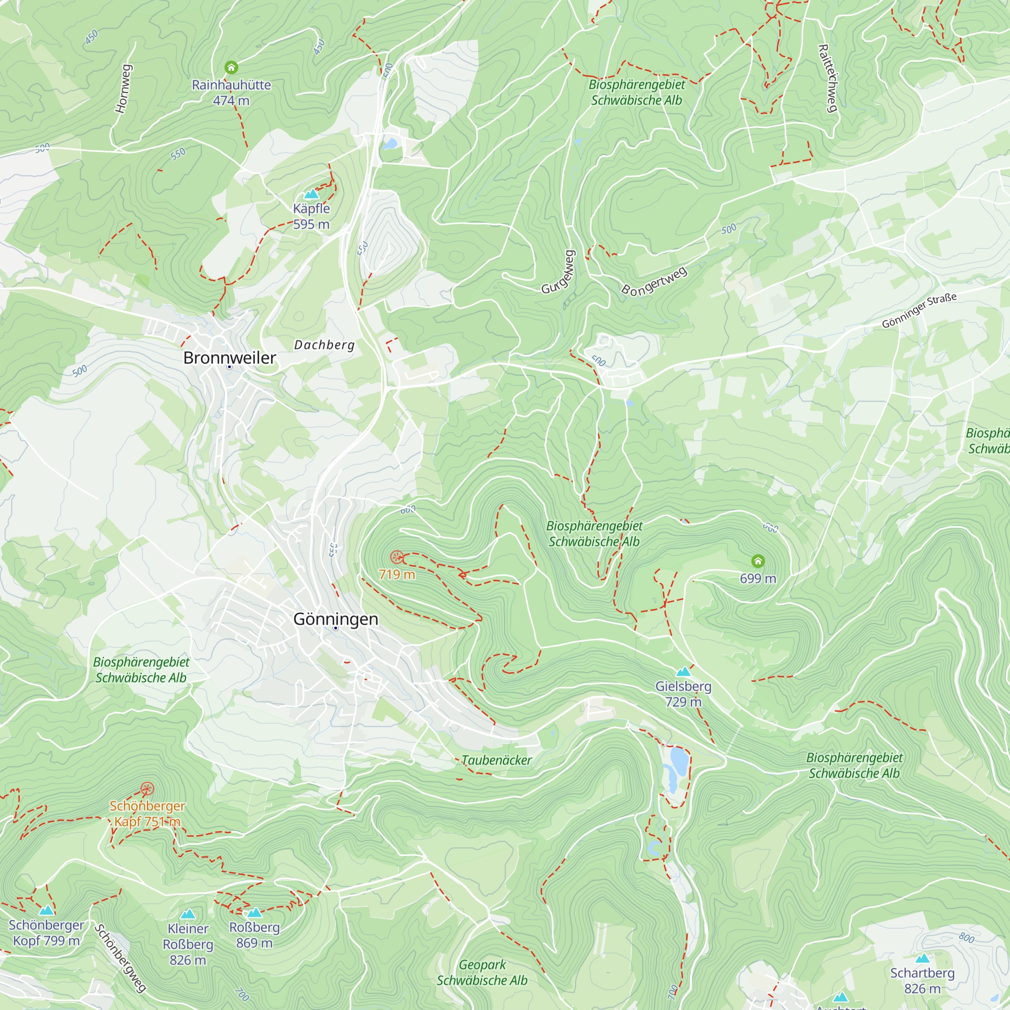Stöffelhütte map