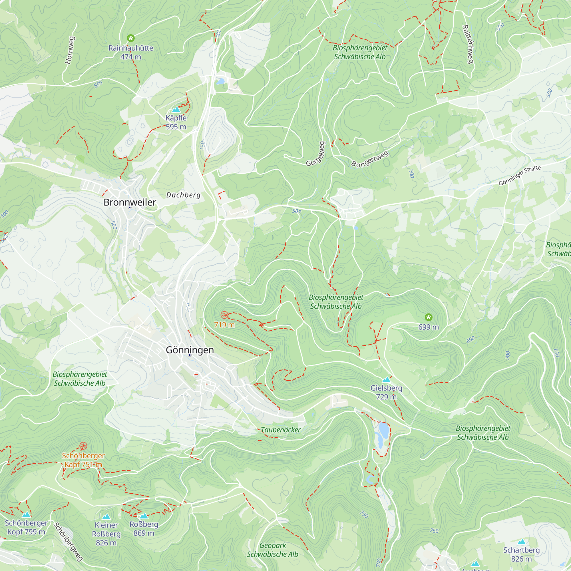 Stöffelhütte map