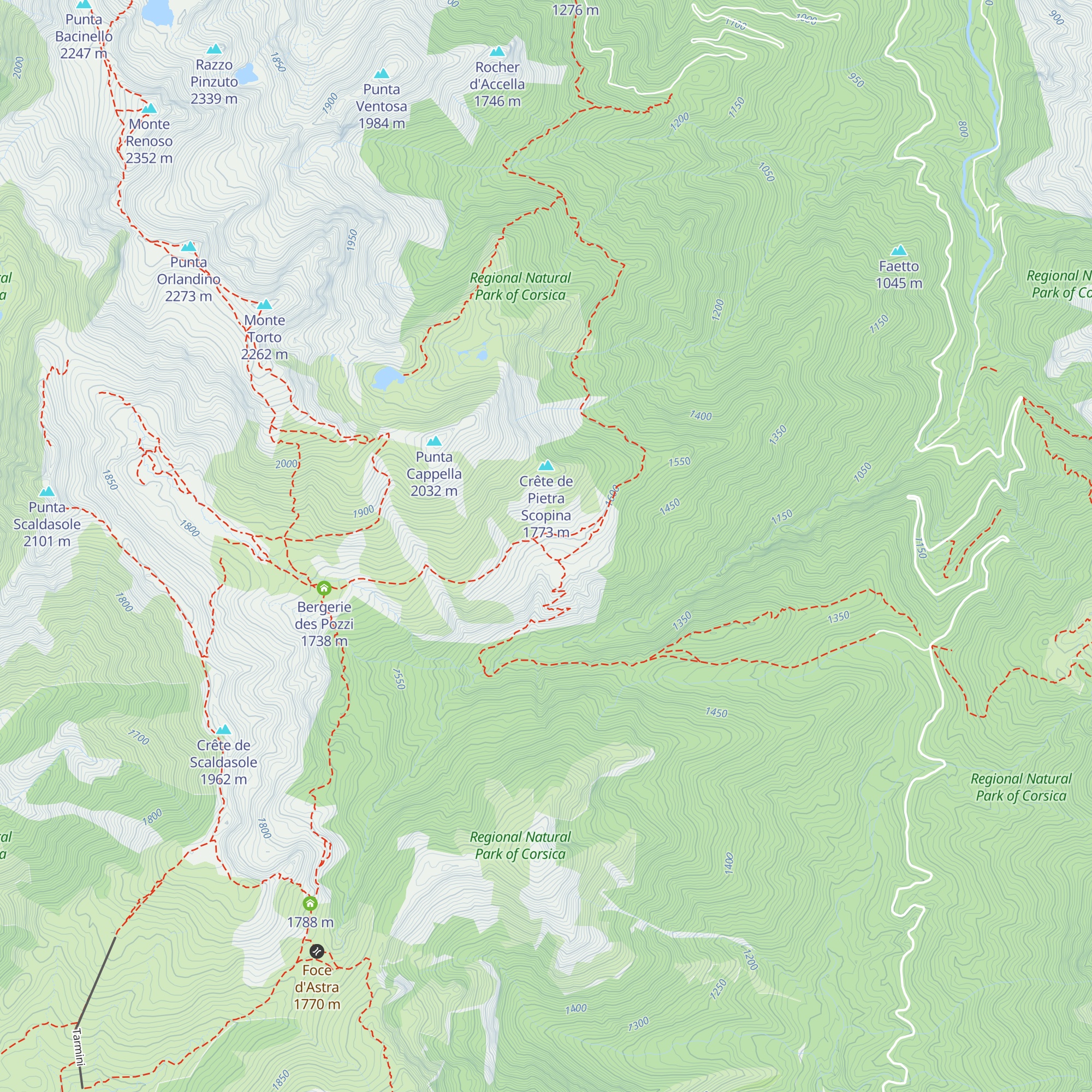 Bergerie de Gialgone map