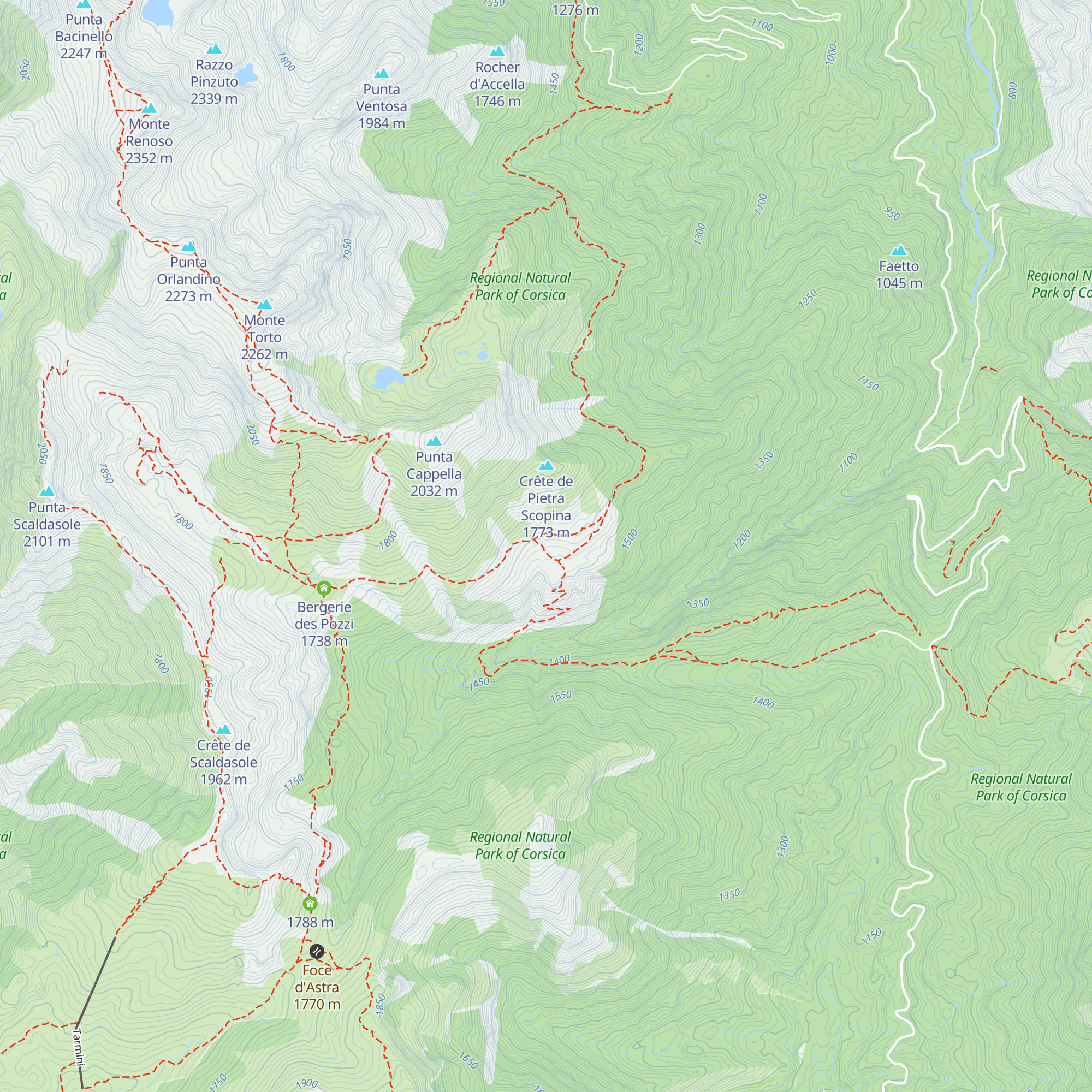 Bergerie de Gialgone map