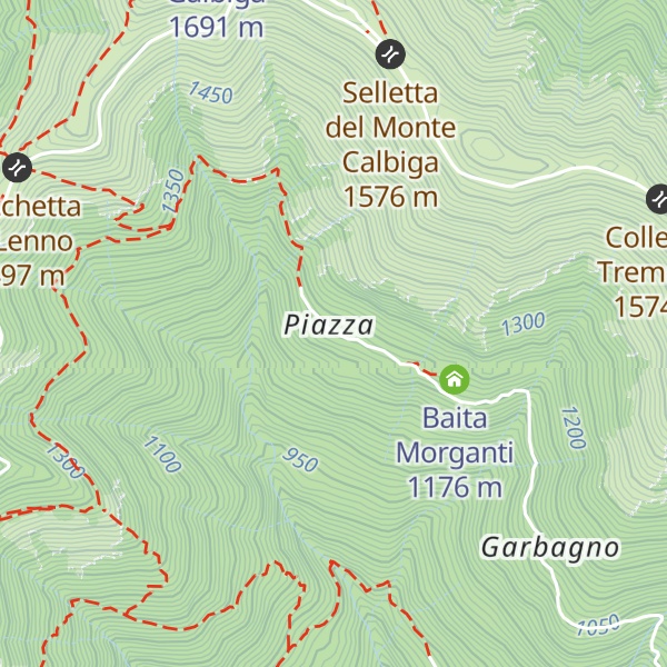 Map of Baita del Fel e la Nelin