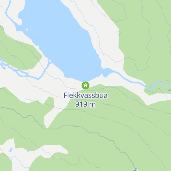 Map of Flekkvassbua