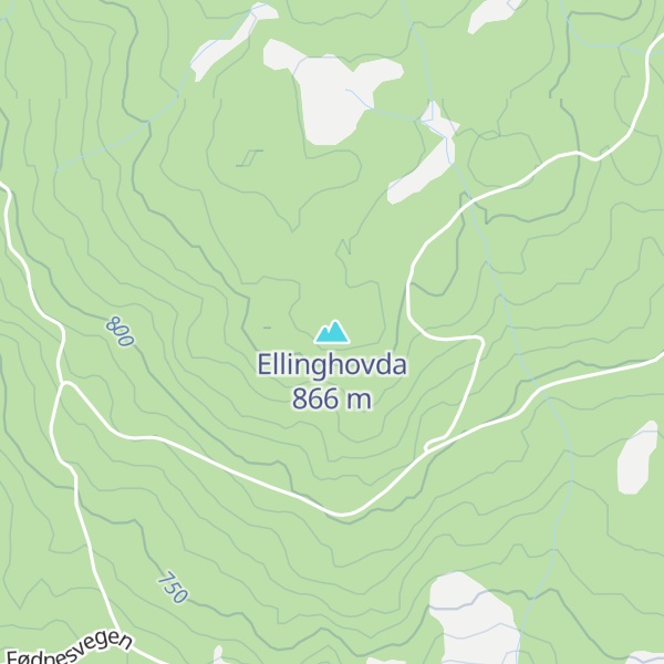 Map of Ellinghovda