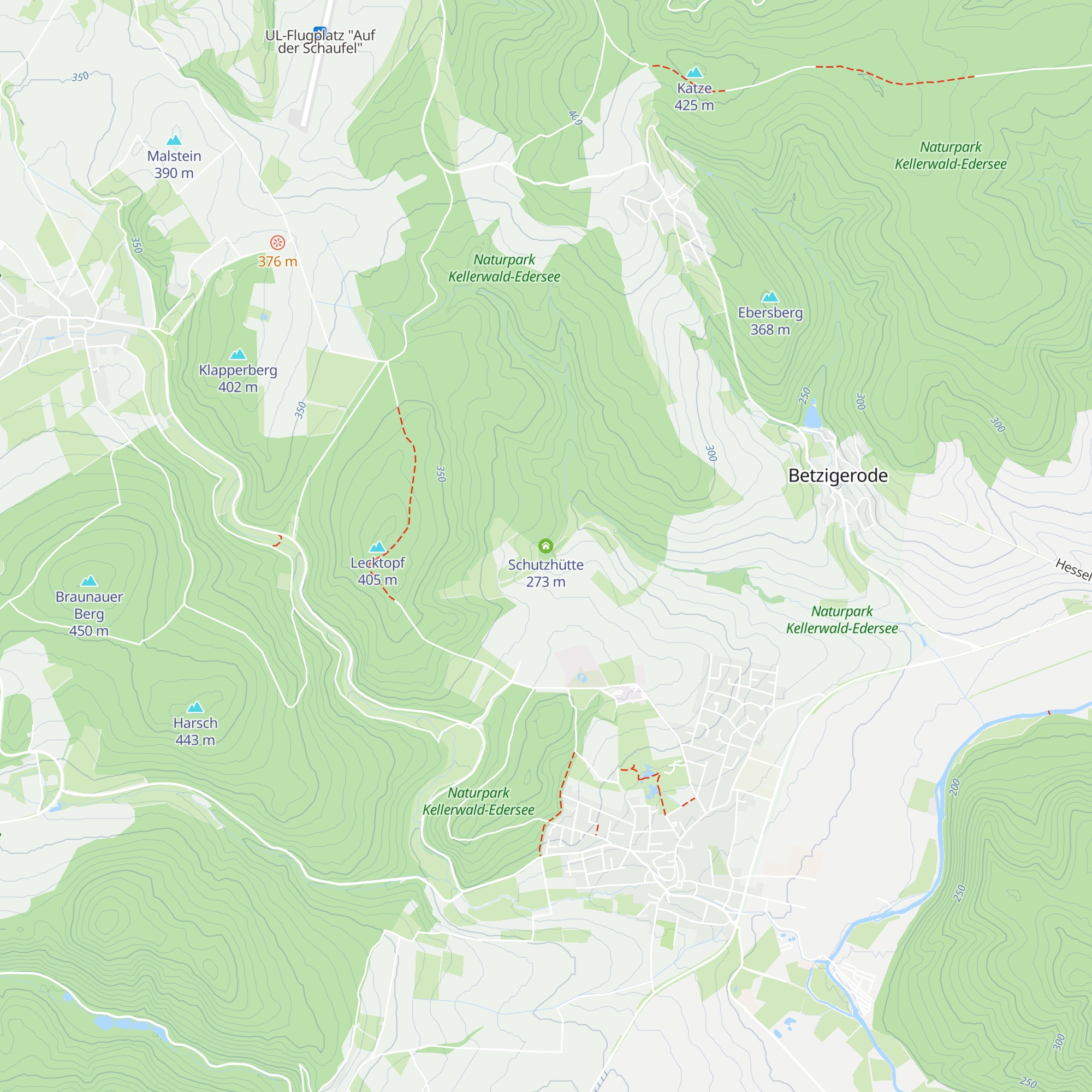 Schutzhütte map