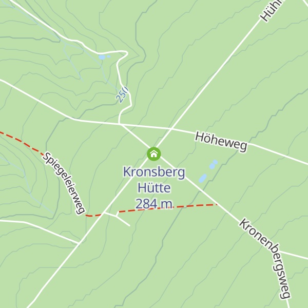 Map of Kronsberg Hütte