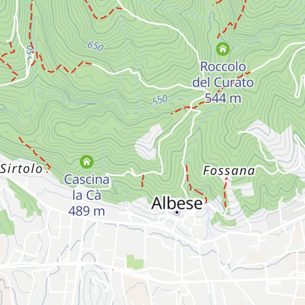 Map of Agriturismo Cascina Mirandola