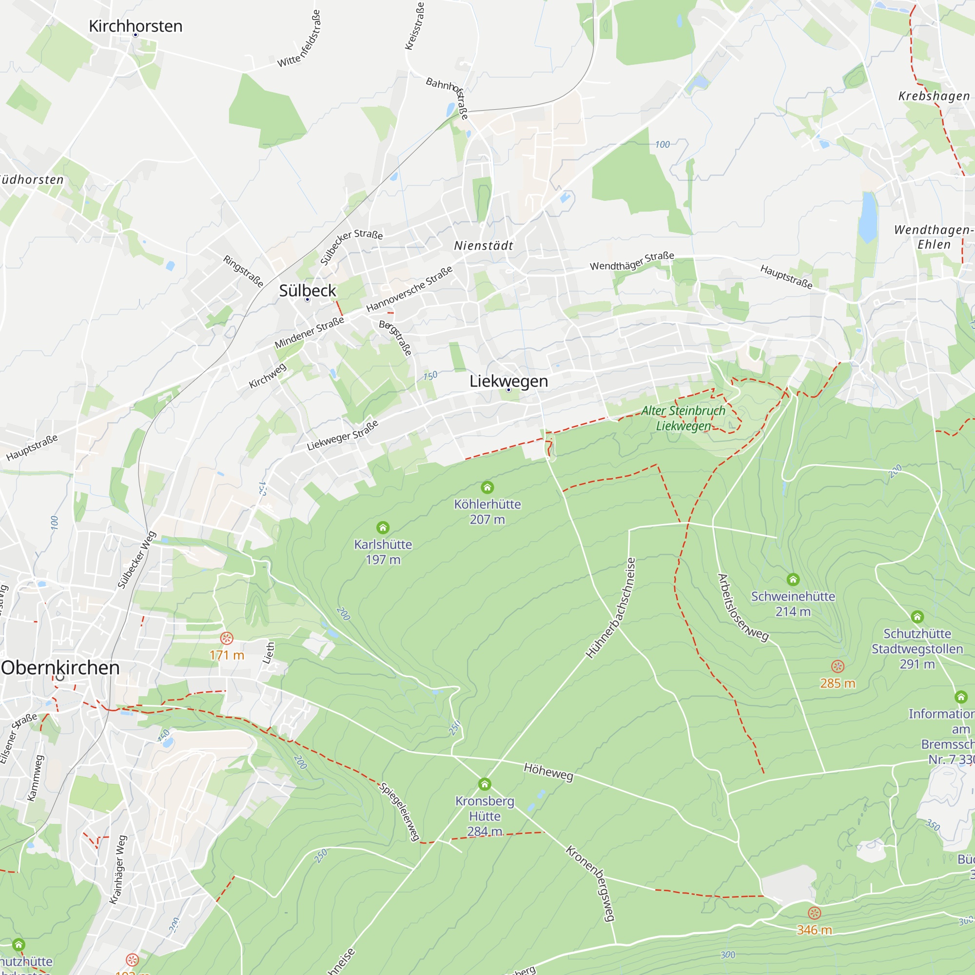 Köhlerhütte map