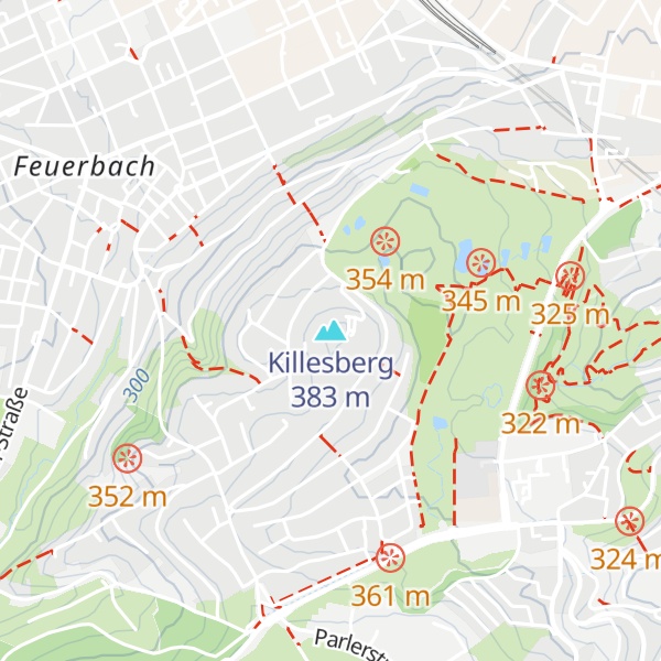 Map of Killesberg