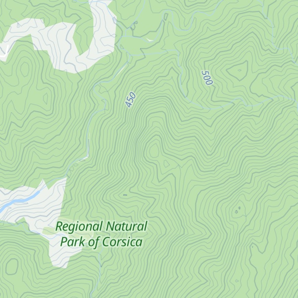 Map of Punta di Pirelli
