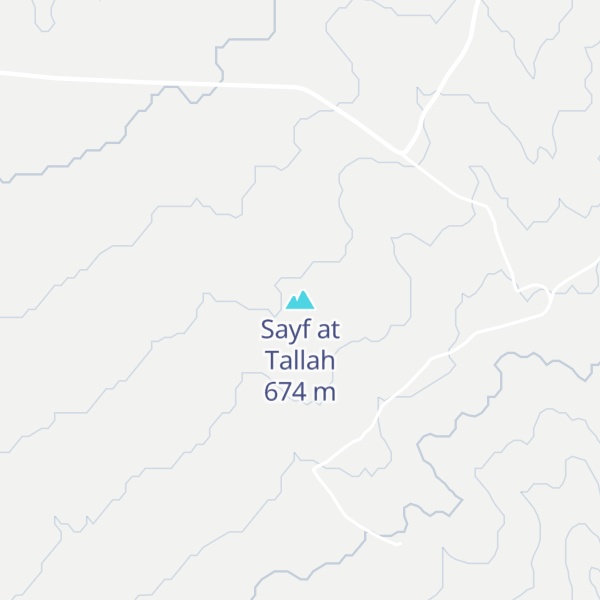 Map of Sayf at Tallah