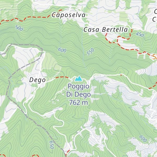 Map of Poggio Di Dego