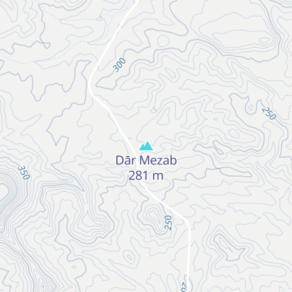 Map of Dār Mezab