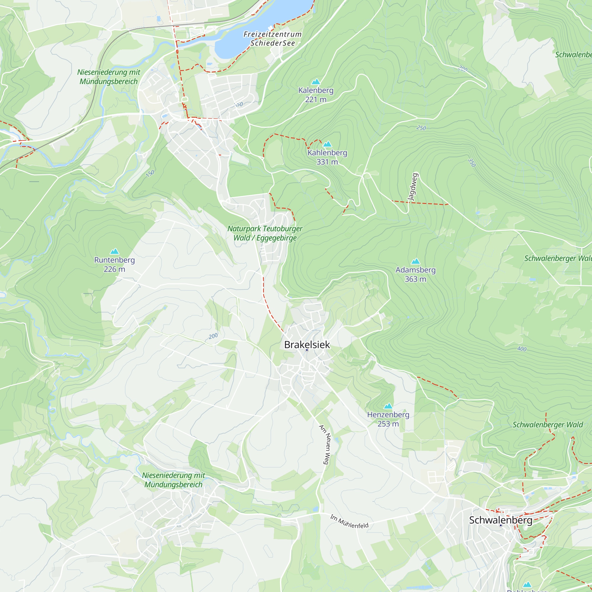 Selberghütte map