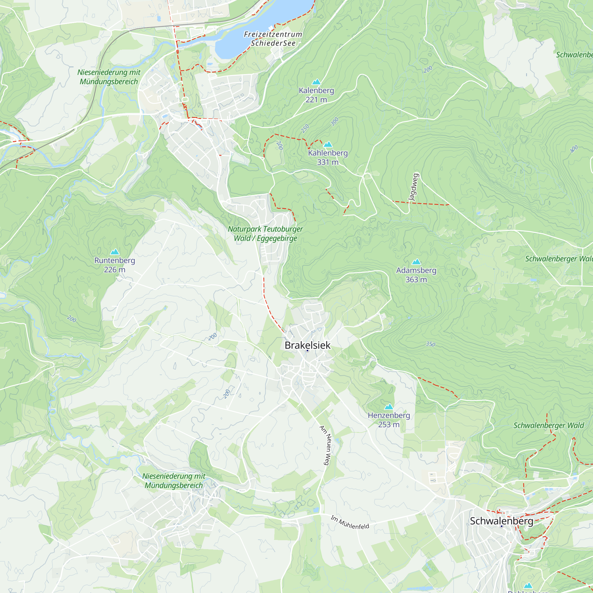 Selberghütte map