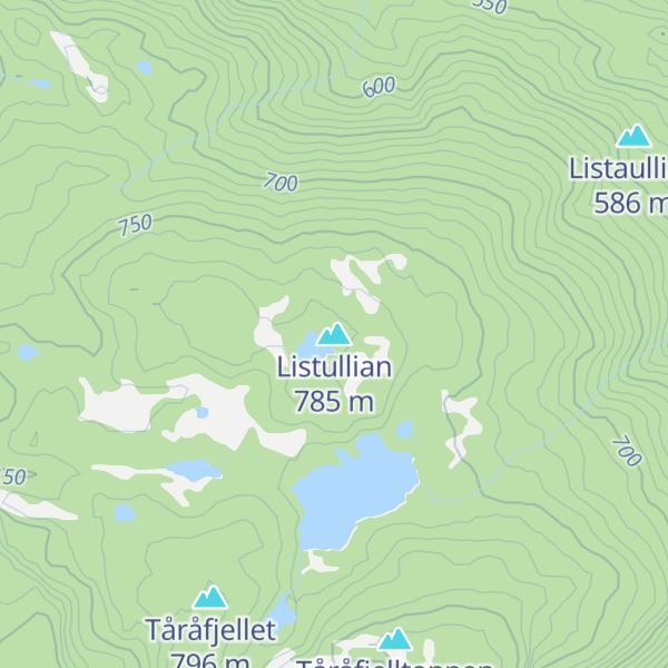 Map of Listullian