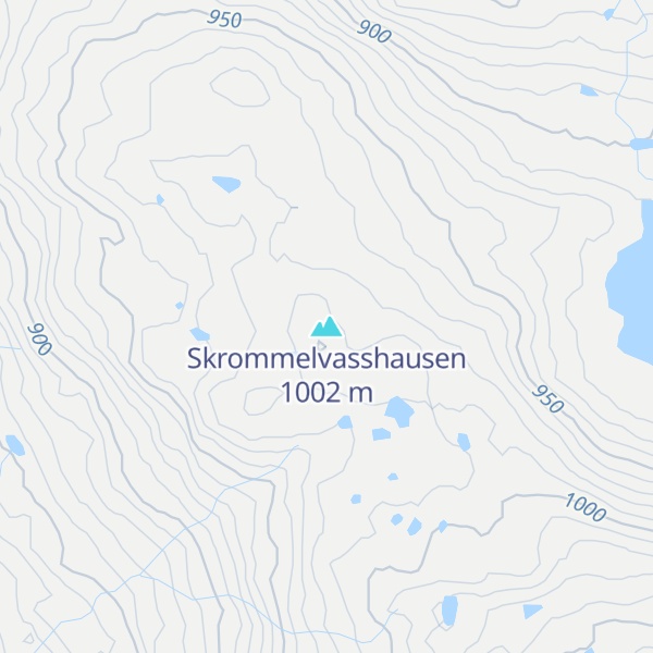 Map of Skrommelvasshausen