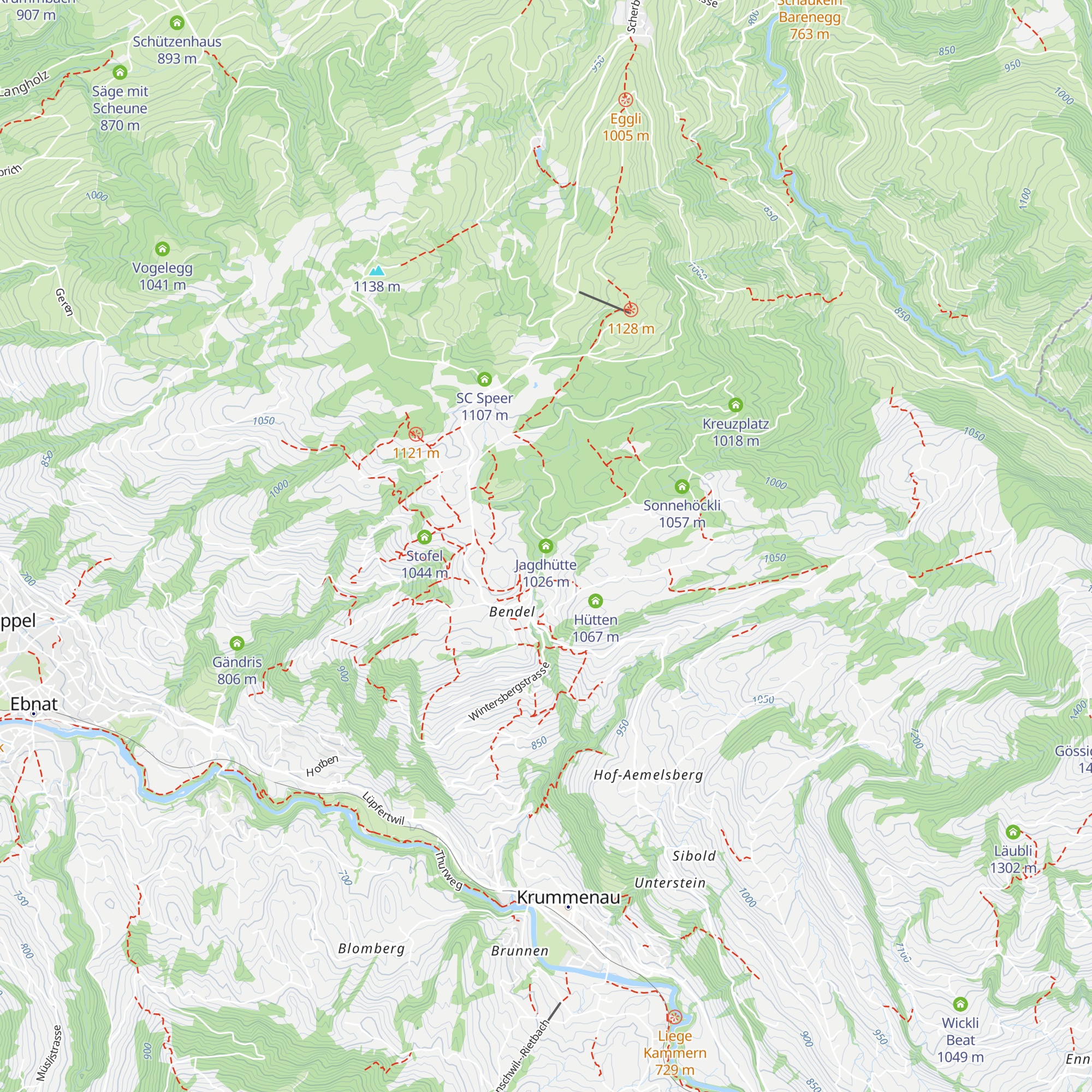 Jagdhütte map