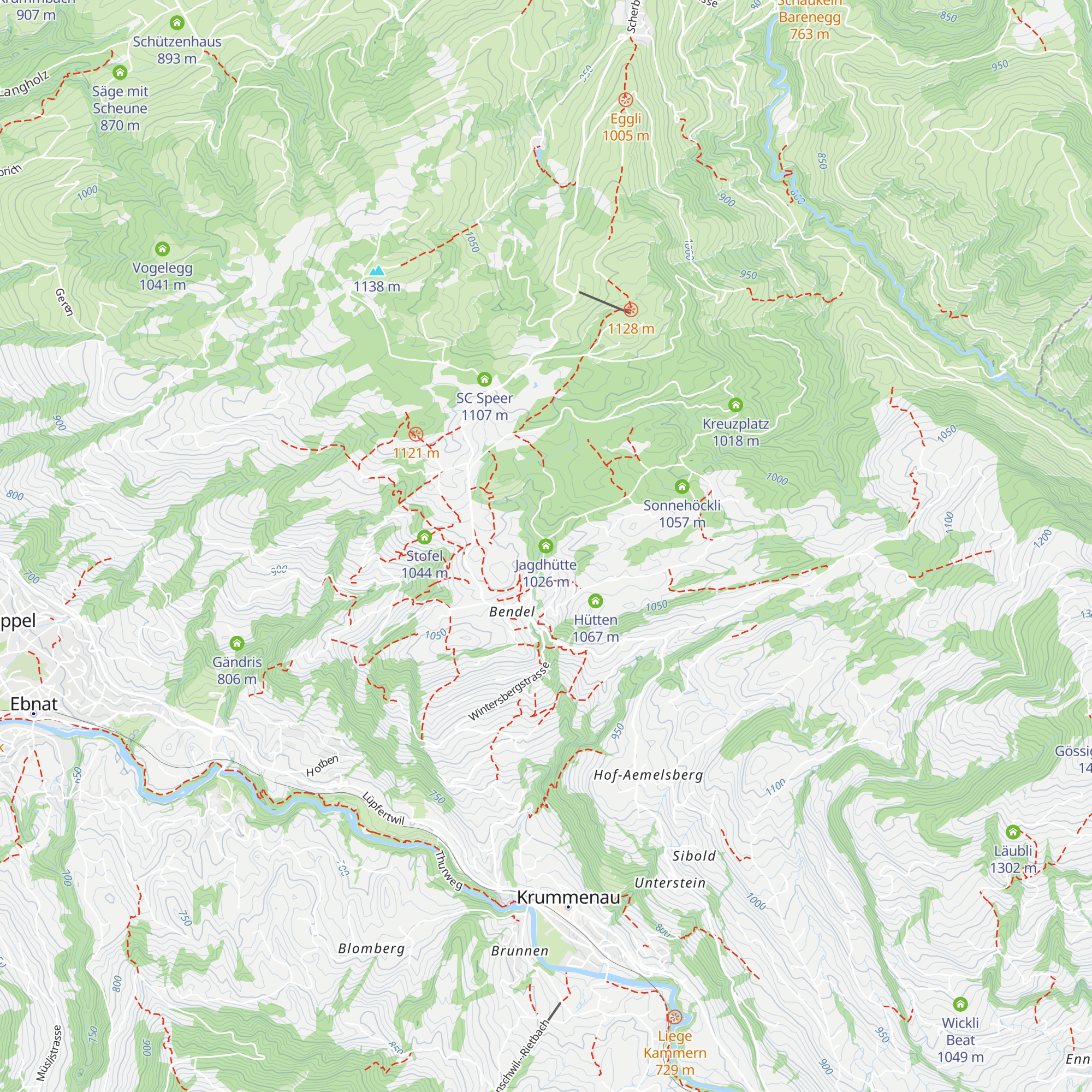 Jagdhütte map