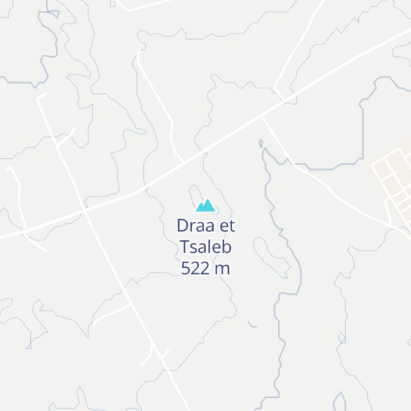 Map of Draa et Tsaleb