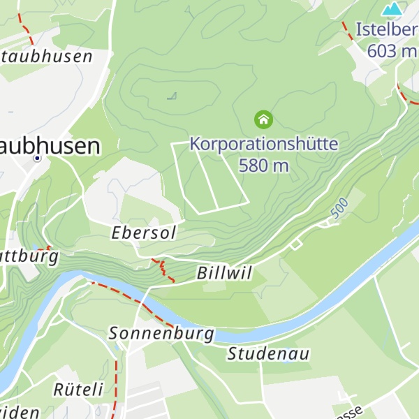 Map of Waldhütte SRF Schweiz Aktuell
