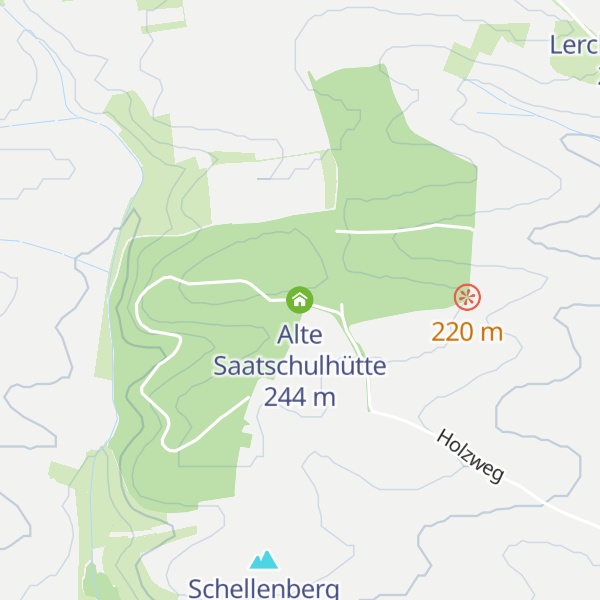 Map of Alte Saatschulhütte