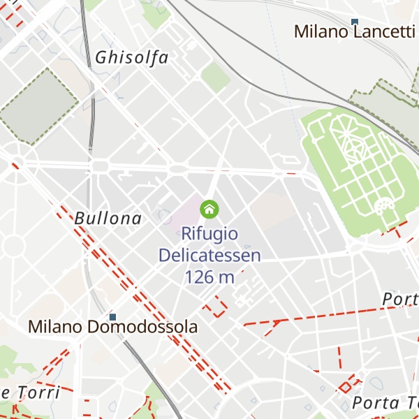 Map of Rifugio Delicatessen