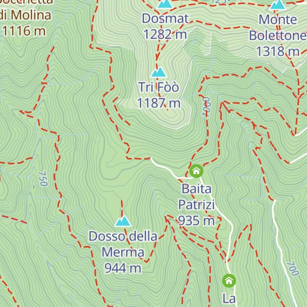 Map of Baita Letizia