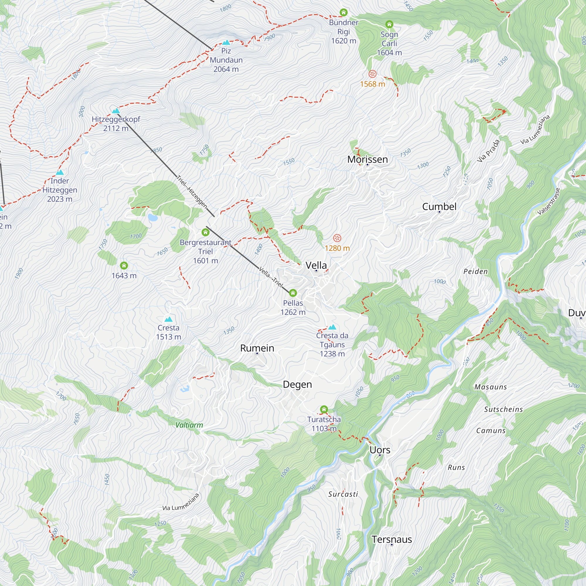 Pellas map