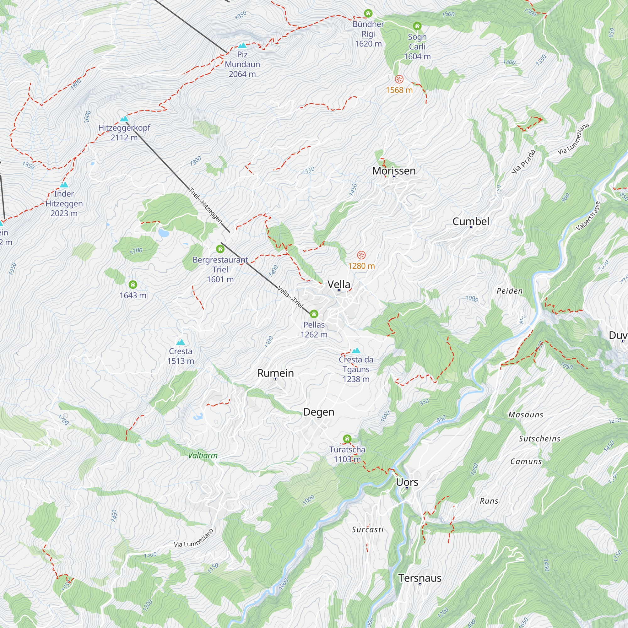 Pellas map
