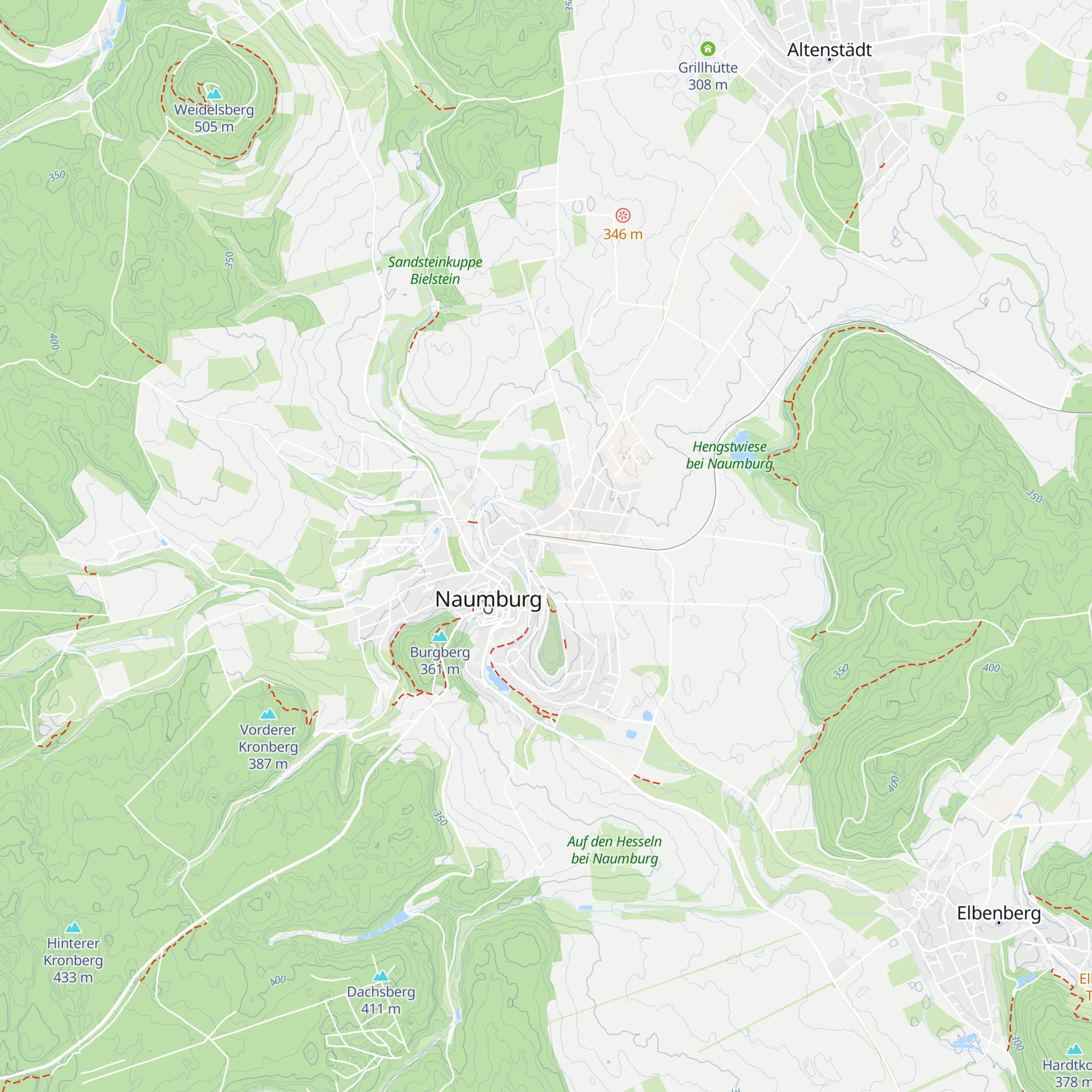 Tourist-Information map